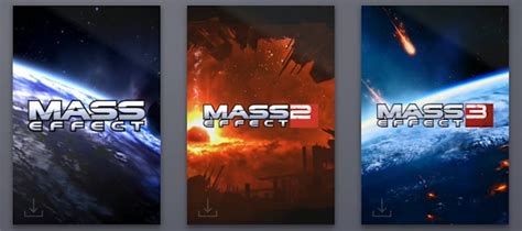 Mass Effect 1 2 3 Matching Animated Steam Covers Rmasseffect