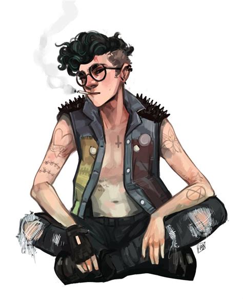 Punk Harry Potter By Artofpan With Images Punk Art