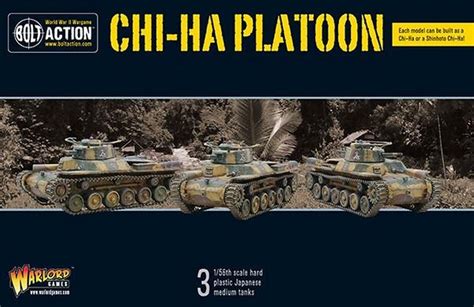 401 Games Canada Bolt Action Imperial Japan Type 97 Chi Ha Platoon