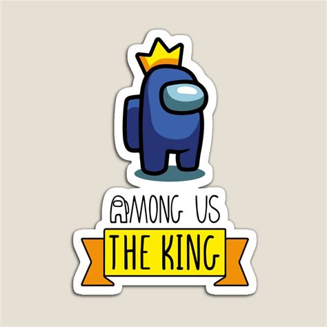 Among Us King Game Character The Impostor Among Us Logo By Dizlarka