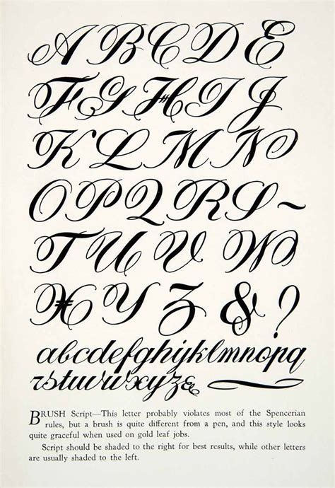 Cartas Manuscritas Escova Abc Caligrafia Moderna Mão Lettering Bfb