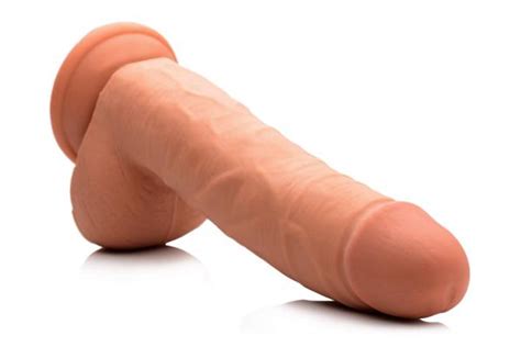 9 inches ultra real dual layer suction cup dildo medium skin tone on literotica