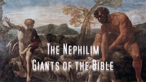 The Nephilim Giants Of The Bible Youtube