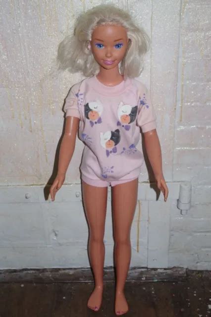 VINTAGE MATTEL MY Life Size Barbie Doll Blonde 3 Tall Platinum Hair