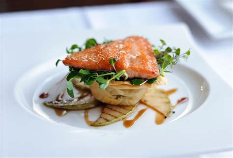 Salmon Fine Dining | Restaurant inspiration | Pinterest | Fine dining