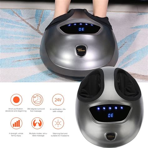 Otviap Foot Spa Massagershiatsu Foot Massager Air Compression Heat Massager Foot Spa Massager