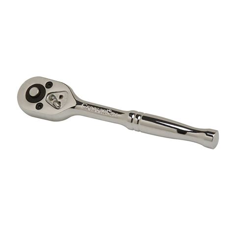 Crescent 38 In Ratcheting Socket Wrench Rd12bk The Home Depot