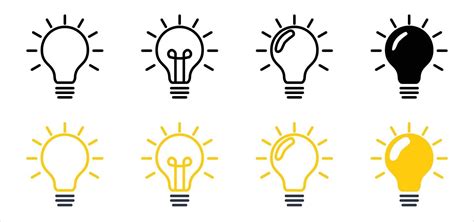 Light Bulb Vector Art Icons And Graphics For Free Download