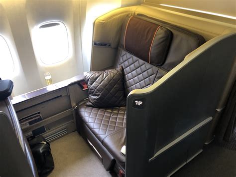 First class (also known as a suite) is a travel class on some passenger airliners intended to be more luxurious than business class, premium economy, and economy class. Singapore Airlines First Class Review I One Mile At A Time