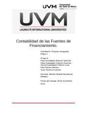 A6 CONT FUENTES FINC Docx Contabilidad De Las Fuentes De