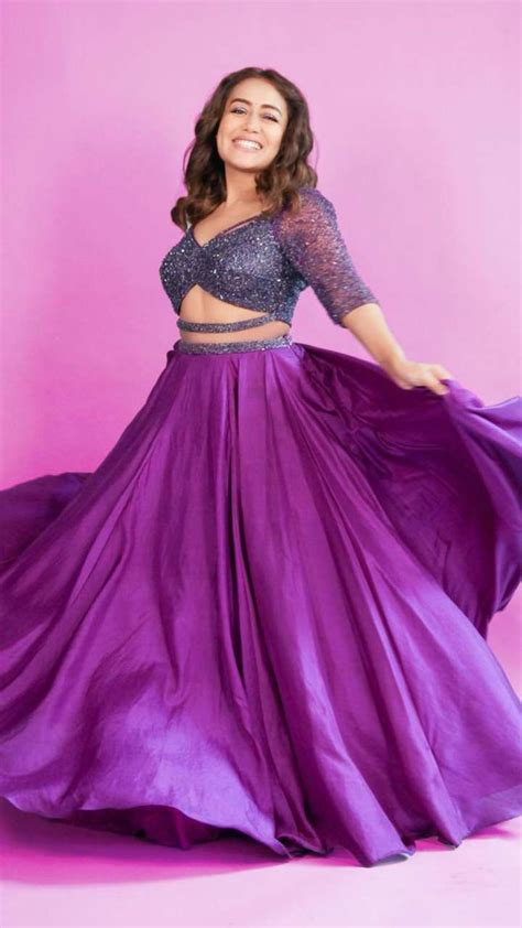 Neha Kakkar And Her Beautiful Lehenga Looks Indian Idol Lehenga Designs
