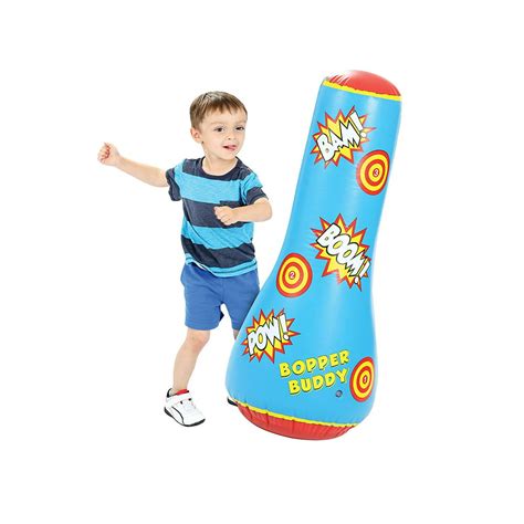 Inflatable Punching Bag For Kids Free Standing Boxing Toy For Children