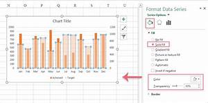How To Create A Bar Chart Overlaying Another Bar Chart In Excel Riset
