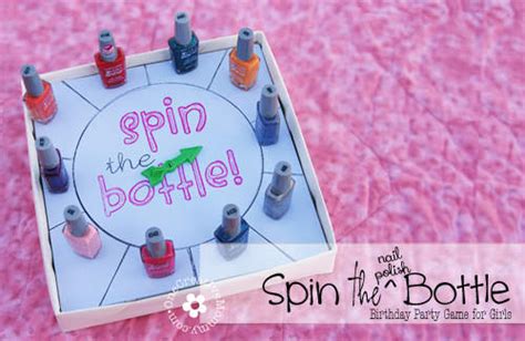 Spin The Nail Polish Bottle Girls Party Game
