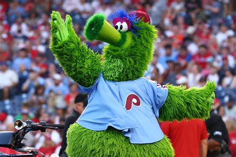 The Phillie Phanatic Makes An Insane Amount Of Money Article Sports Goodlife Pch Com