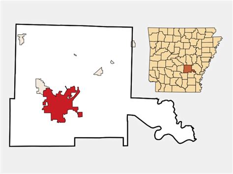 Pine Bluff Ar Geographic Facts And Maps