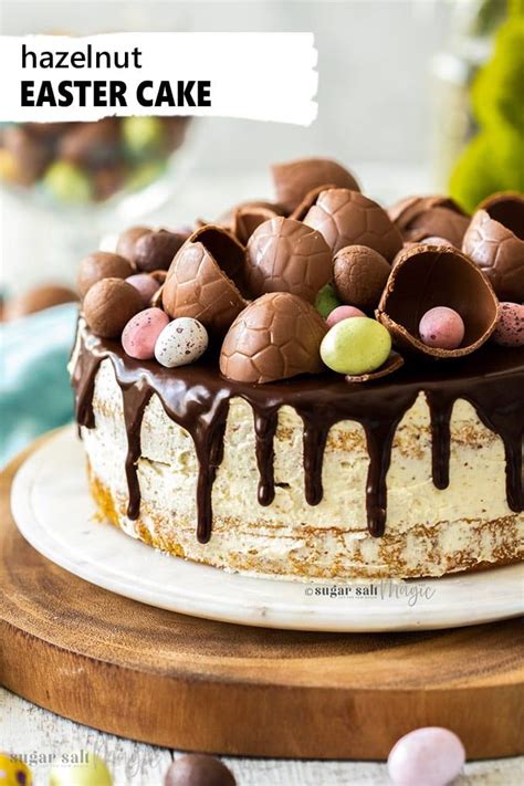 Easter Hazelnut Cake Recipe Easter Cakes Hazelnut Cake Cake