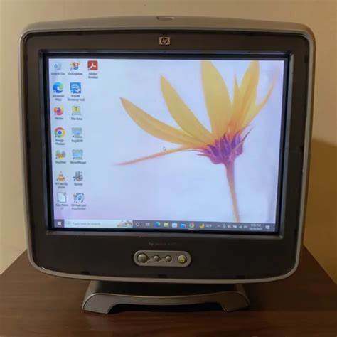 Hp Pavilion Mx P A Crt Vga Vintage Gaming Computer Monitor Tested Working Picclick
