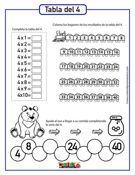 Problemas Matematicos De Multiplicacion Para Niños De Segundo Grado De