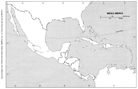 Blank Map Of Mesoamerica