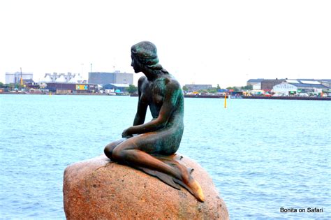 The Little Mermaid Statue Copenhagendenmark Bonnita On