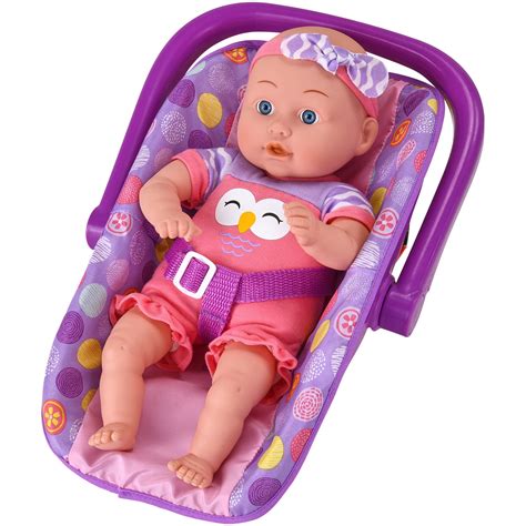 My Sweet Love 13 Soft Body Baby Doll With Carrier Pink Owl Outfit
