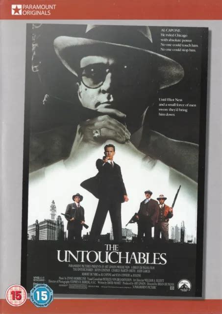 The Untouchables Kevin Costner Poster Edition New Region 2 Dvd £7