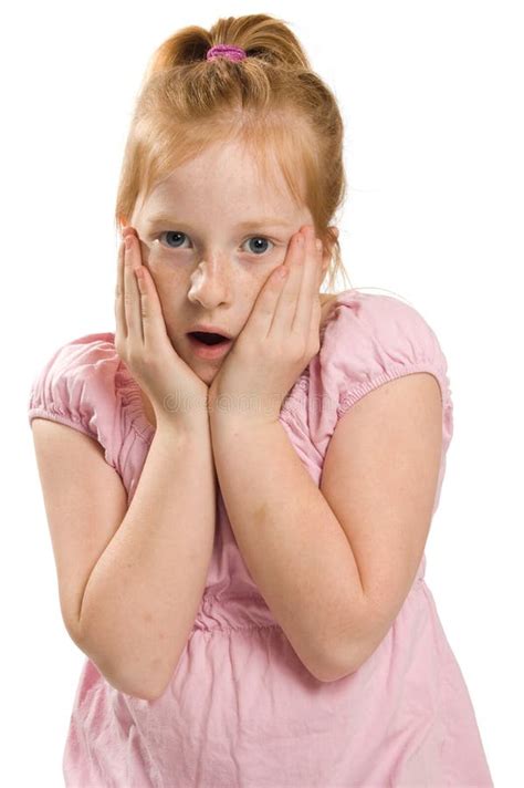 Little Girl Is Shocked Picture Image 8729723