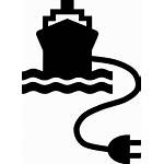 Electric Ship Cable Icon Commons Wikimedia