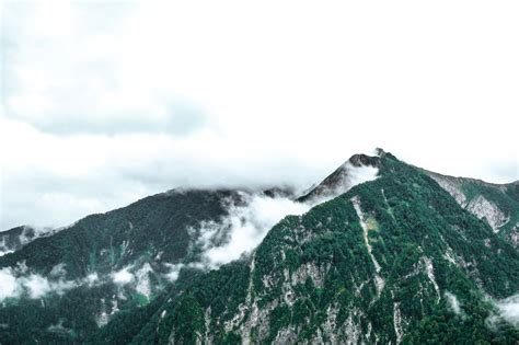 Green Mountains And Clouds · Free Stock Photo