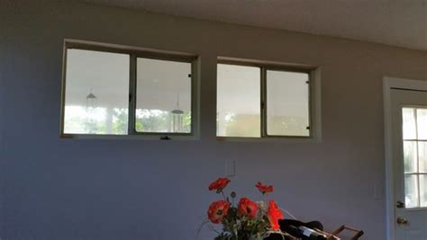 Small High Windows In Dining Roomliving Room