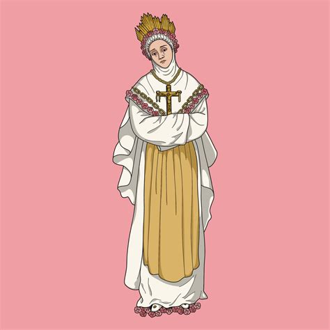 Nossa Senhora De La Salette Ilustração Vetorial Colorida 11167765 Vetor