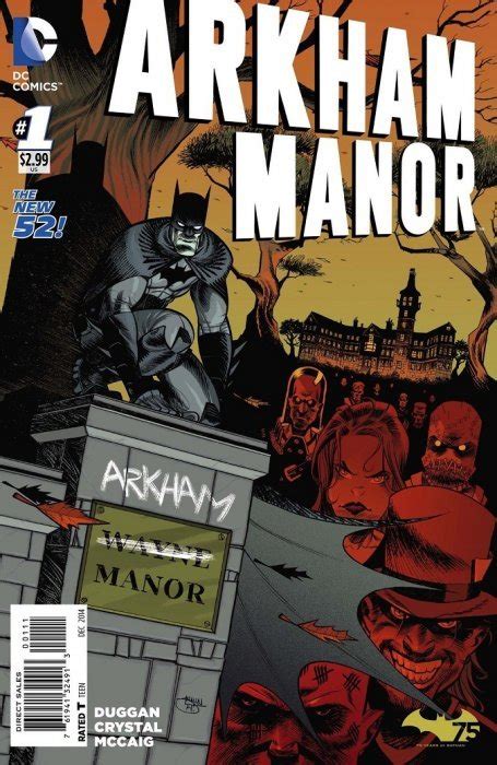 Arkham Manor 1 Dc Comics