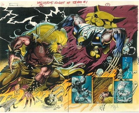 Wolverine Vs Sabretooth Wolverine Comics Comic Book Cover