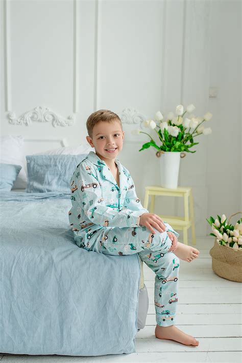 Organic Cotton Boys Pajama Baby Pajamas Kids Sleepwear Baby