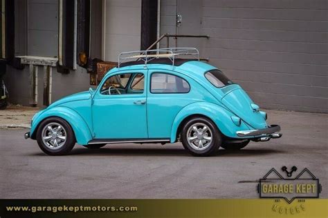1961 Volkswagen Beetle Light Blue Coupe 1600cc I4 212 Miles Classic
