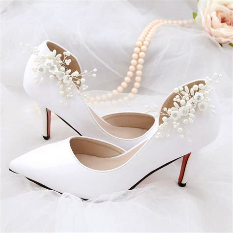 This project will not be complete in one night… or even one day! Aliexpress.com : Buy Elegant DIY High Heel Charms Decoration Shoe Clip Simulated Pearl Floral ...