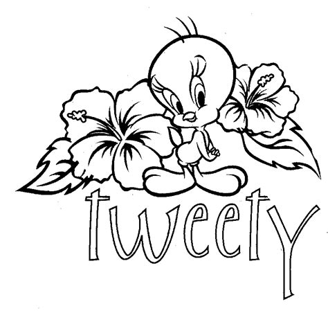 Coloring Pages Tweety Bird Free Printable Coloring Pages Free And