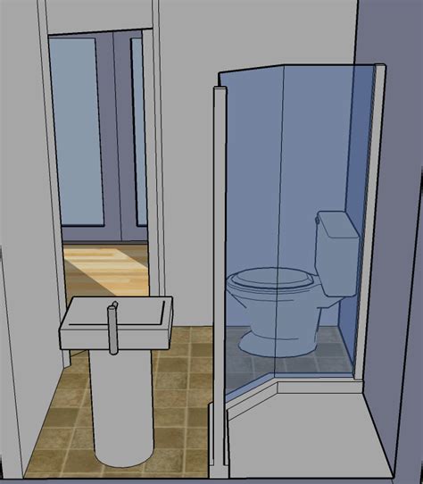 Squeezing a shower into a tiny house bathroom with teensy square footage is undoubtedly challenging. Tiny Simple House is off the Back Burner - TinyHouseDesign