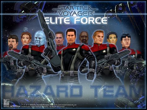 Voyager Elite Force Hazard Team Star Trek Voyager Wallpaper 3982842