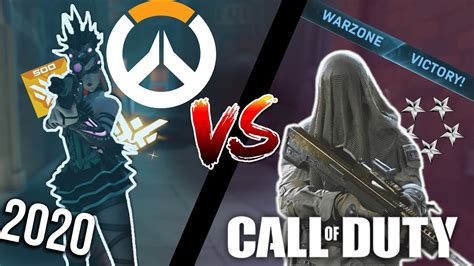 Whats It Like Playing Call Of Duty Vs Overwatch In 2020 Youtube