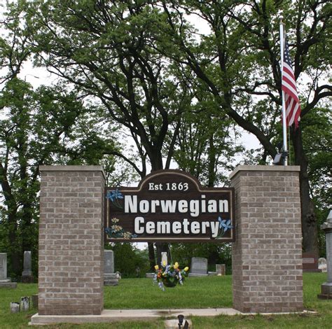 Norwegian Cemetery Dans Albany Wisconsin Cimetière Find A Grave