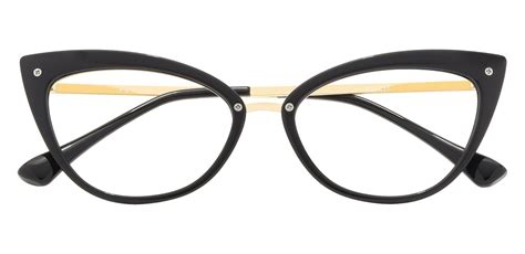 Glenda Cat Eye Prescription Glasses Black Womens Eyeglasses Payne Glasses