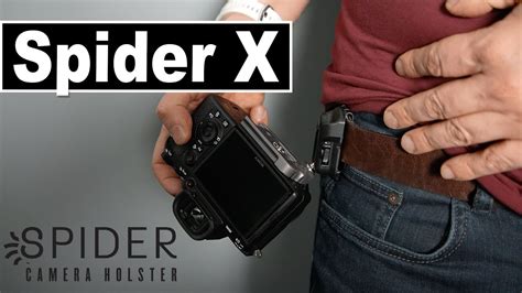 Spider X Holster Hüfttragegurt Backpacker Kit Kameratragesystem Neue