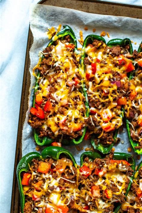 Stuffed Poblano Peppers Low Carb The Girl On Bloor