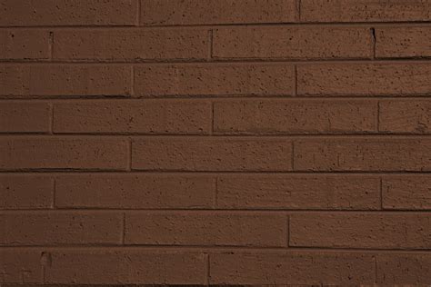 Brown Painted Brick Wall Texture Picture Free Photograph Photos Public Domain