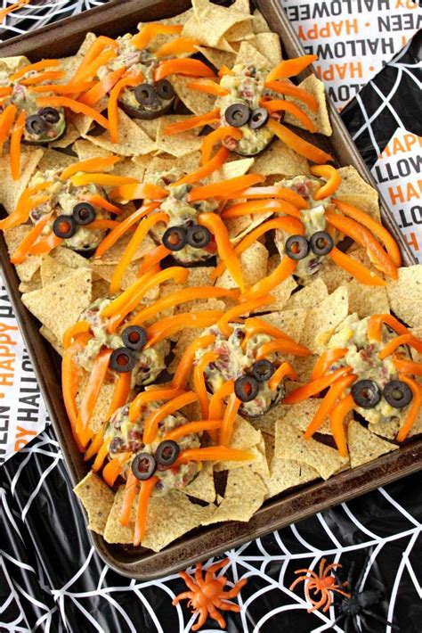 Spooky Spider Dip Serve Up These Individual Spooky Spider Dips At The