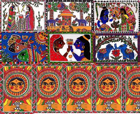 Image Result For Madhubani Art From Bihar