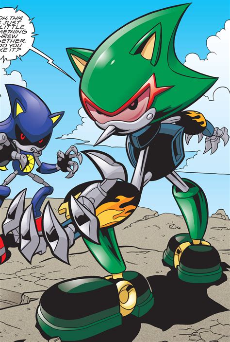 Scourge The Hedgehog Vs Sonic