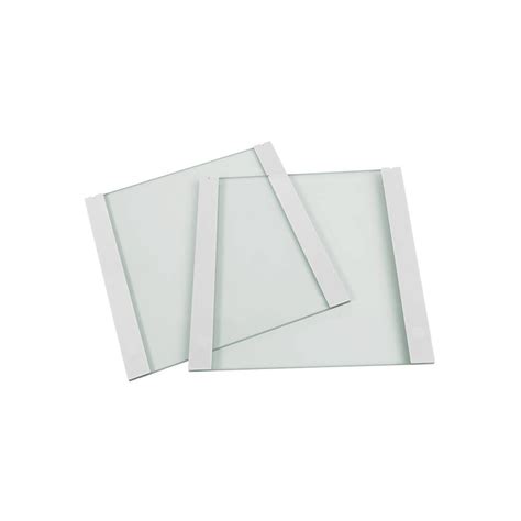 20 X 20cm Plain Glass Plates With 1mm Bonded Spacers Pack Of 2 Appleton Woods Limited